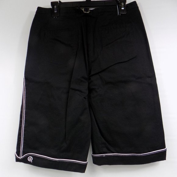 Larry Levine Stretch Bermuda Shorts Size 10 - Picture 5 of 9